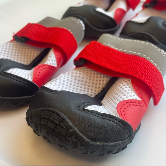 Dog Shoes for Medium Dogs Anti-Slip Dog Snow Boots Dog Boots & Paw Protectors - Picture 3 of 9